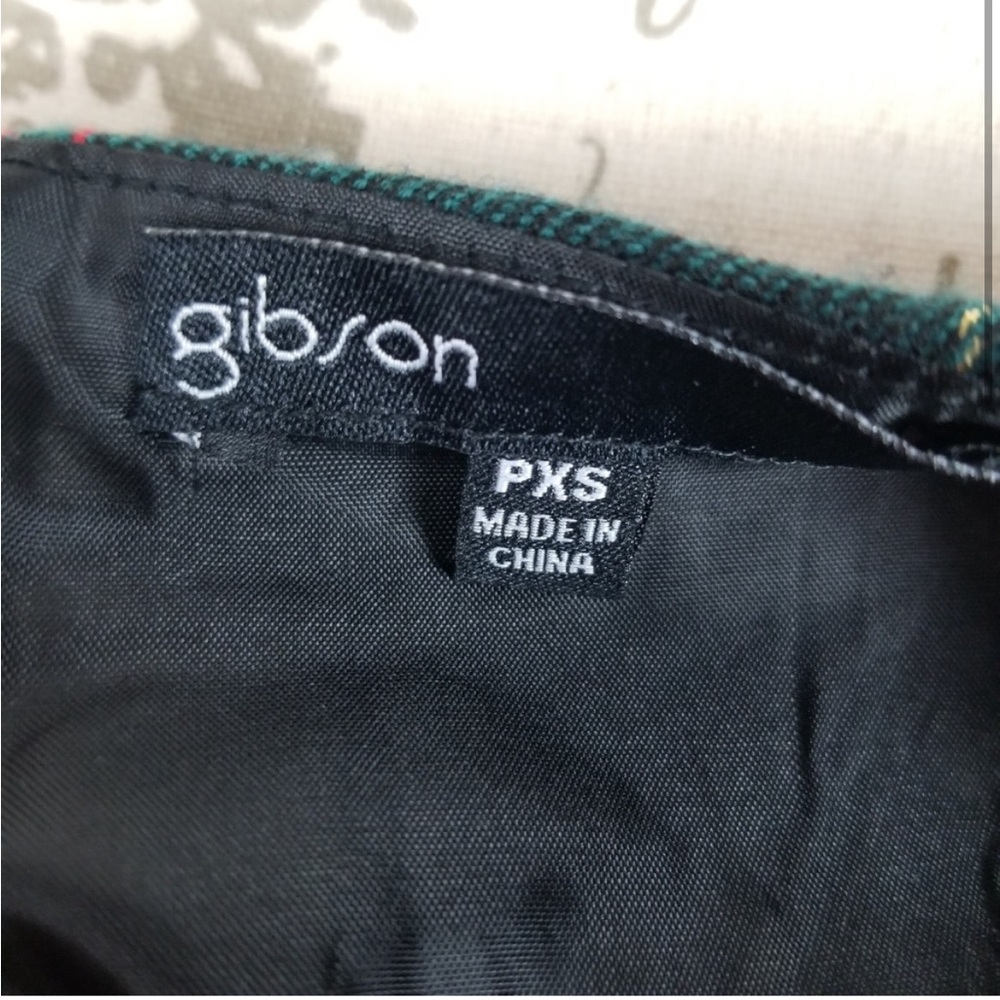 Gibson Hi Sugarplum Plaid Holiday Dress - Picture 9 of 9